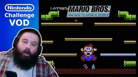 VOD Beating EVERY Nintendo Game Mario Bros NES Game 57 YouTube