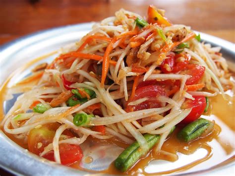 Som Tam Papaya Salat Thailand Blog