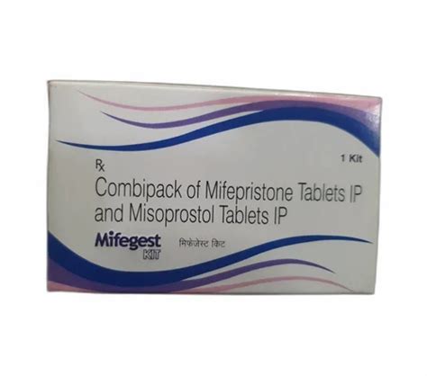 Mifegest Kit Mifepristone Misoprostol Tablet At Rs 130stripe Mifepristone Misoprostol Tablet