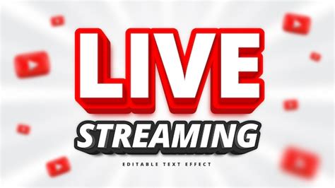 YouTube Live Streaming Thumbnail Banner Design Mit 3D Element Und