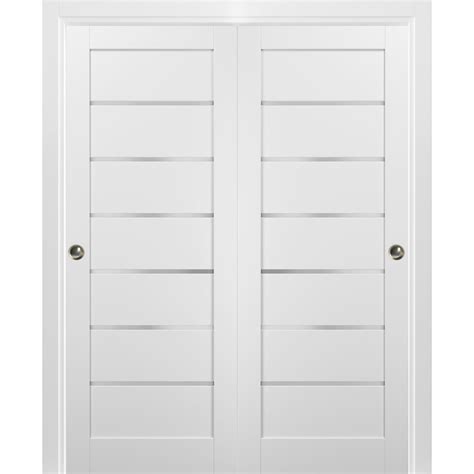 Closet Bypass Sliding Glass Doors Planum 2102 White Silk On Sale Bed Bath And Beyond 32678091