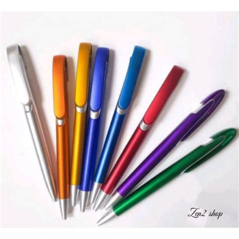 Jual Pulpen Plasrik Ballpoint Plastik Souvenir Pulpen Promosi