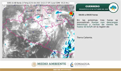 Conagua Clima On Twitter ☔️⚡️ En Las Siguientes Tres Horas Se