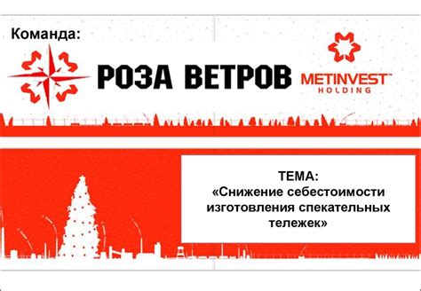 Снижение себестоимости изготовления спекательных тележек © ООО ...
