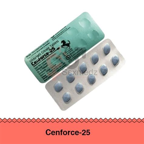 Cenforce 25 Mg Make Your Physical Intimacy Strong Sexmedz