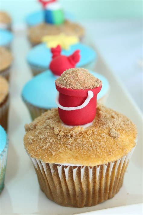 Adorable Yummy Cupcakes Beach Cakes Cupcake Cakes