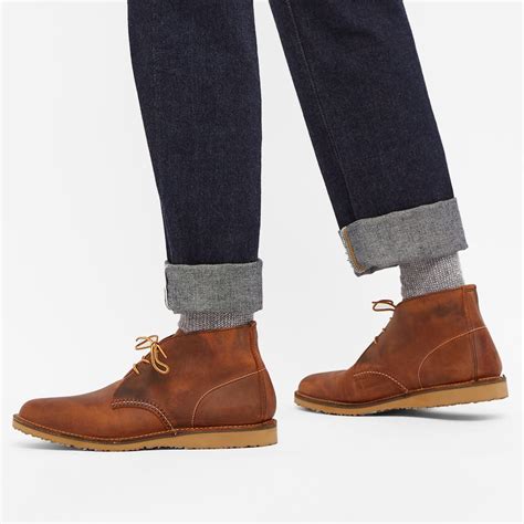 Red Wing 3322 Weekender Chukka Copper Rough Tough END UK