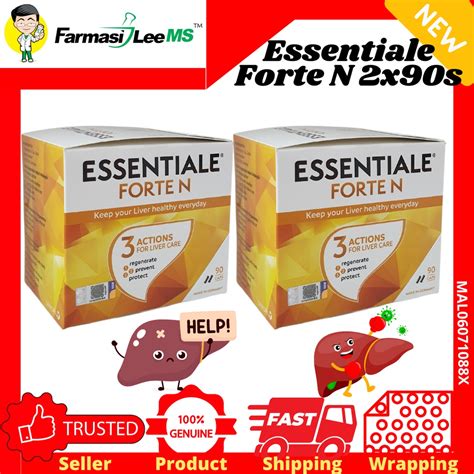 Essentiale Forte N Capsules 2x 90 S Exp03 2025 Shopee Malaysia