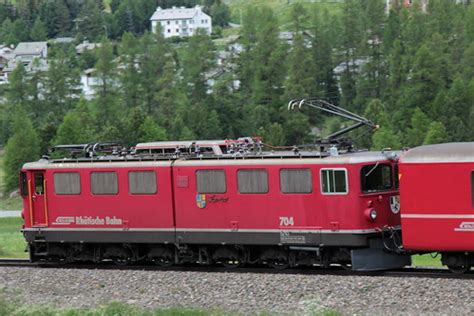 Rh Tische Bahn Rhb Lokomotive Ge Ii Mit Taufname D Flickr