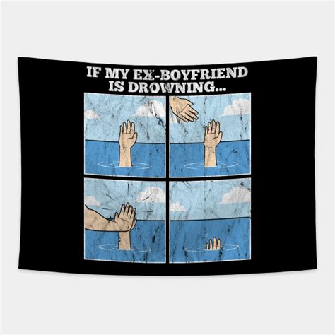 Ex Boyfriend Funny Meme Drowning High Five Drawing Ex Boyfriend