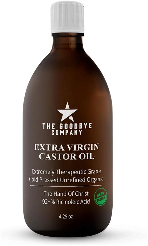 Organic Castor Oil Usda Certified Organic 100 Pure Cold