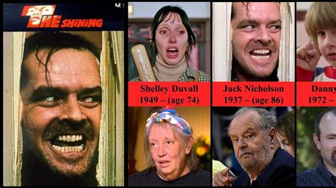 The Shining Cast 1980 Then And Now Youtube