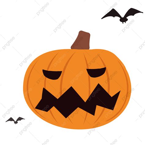 Cute Halloween Bat Clipart PNG Images, Halloween Pumpkin Bat, Halloween ...