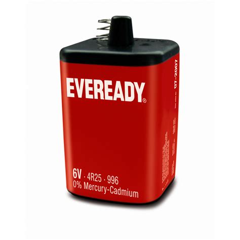 B8r07662 Energizer Ever Ready 6v Lantern Battery Philip Harris