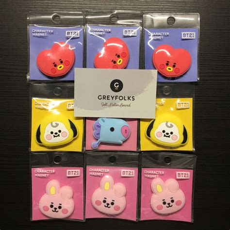 Jual READY STOCK BT21 Baby Character Magnet Line Friends OFFICIAL