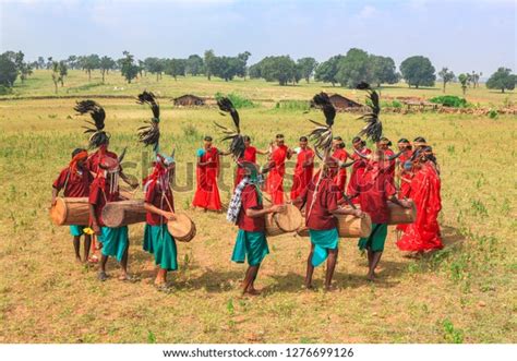 Jagdalpur Bastar October 232012 Group Male Stock Photo (Edit Now ...