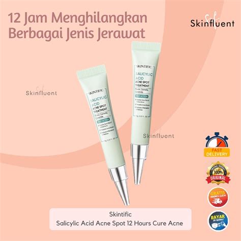 Jual Skintific Salicylic Acid Acne Spot Treatment Gel Hours Cure