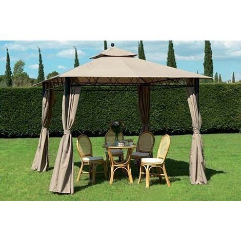 Ricambio Set Teli Laterali Per Gazebo Eden X Colore Beige Misure