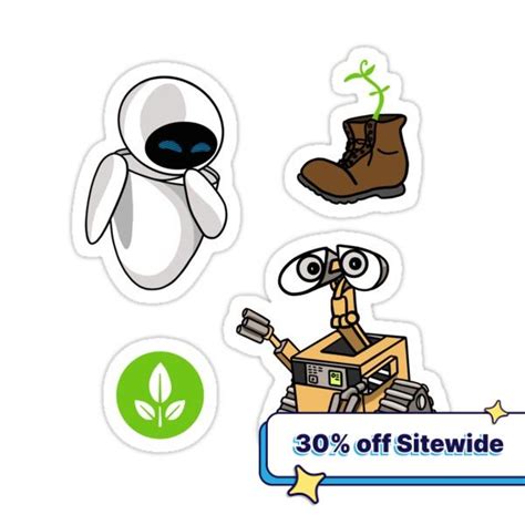 Wall E Bundle Sticker For Sale By Lyndsedoodle In 2024 Wall E