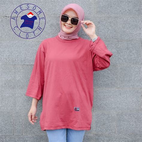 Jual Baju Oversize Wanita Lengan Panjang Baju Oversized Atasan Jumbo