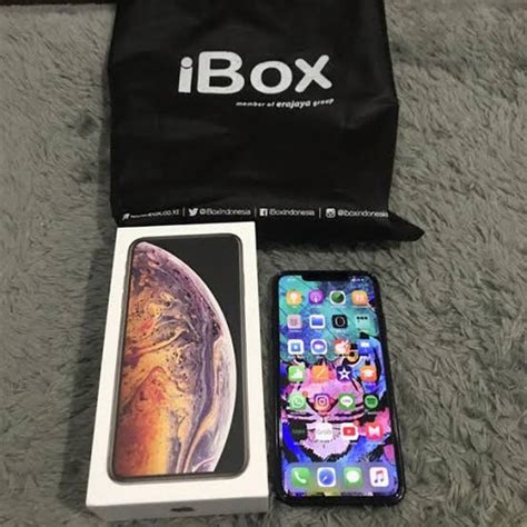 Jual IBOX IPhone XS MAX Dual Nano 512GB 512 256GB 256 64GB 64 Second