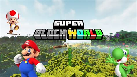 Wahoo Minecraft Super Mario Mod Super Block World Mod Youtube