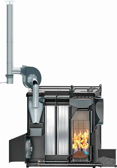 Warm Air Furnace Wood Chip Fired Heating Lasco Furnaces