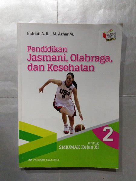 Jual Buku Pendidikan Jasmani Olahraga Dan Kesehatan Smk Mak Kelas Xi 2