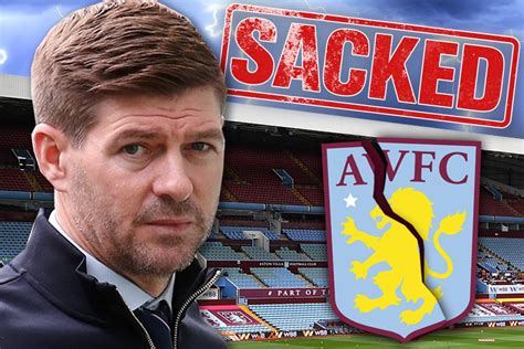 Steven Gerrard Sacked As Aston Villa Boss After Disastrous Run Leaving