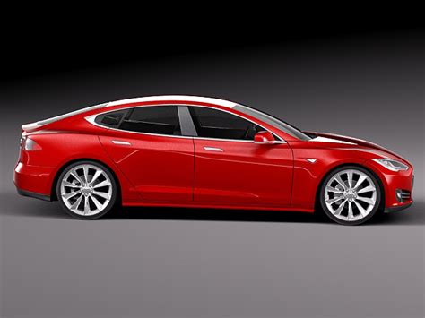 Tesla Model S 2013 3d Model Cgtrader