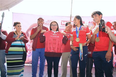 Reitera Azucena Cisneros Su Compromiso Con Los Deportistas De Ecatepec