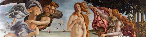 Birth Of Venus By Sandro Botticelli At Uffizi Gallery In Florence