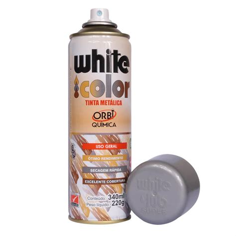 Tinta Spray White Color Preto Fosco 340 Ml Index Html