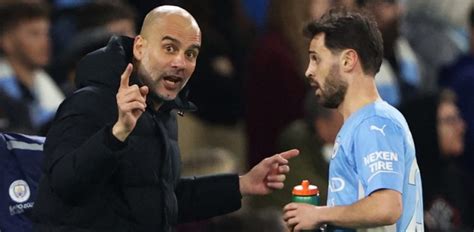 Man City Guardiola recadre sèchement Bernardo Silva