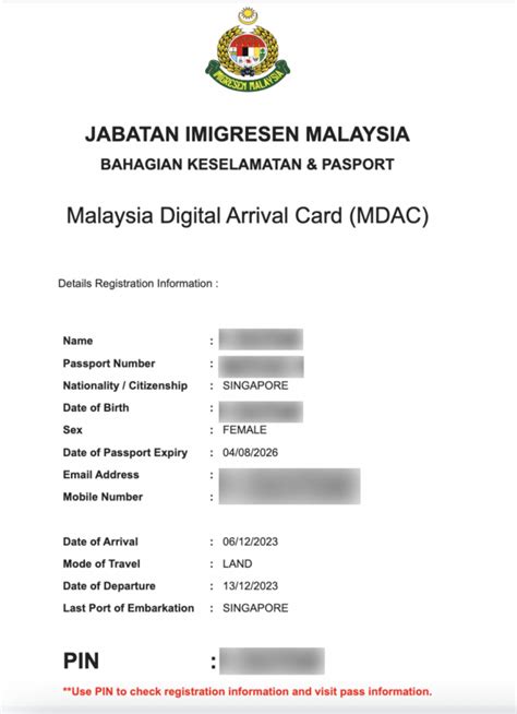 How To Fill Malaysia Digital Arrival Card Mdac To Enter Malaysia