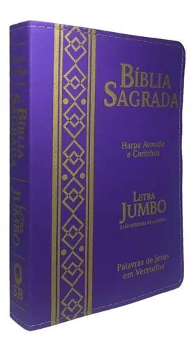 Biblia Jumbo Letra Extra Gigante E Harpa Corrigida Luxo R Em V Rzea