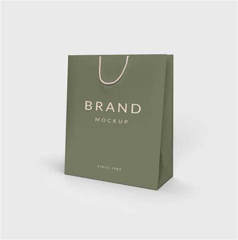 Premium Psd Paper Bag Mockup