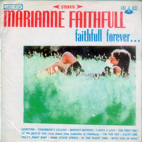 Marianne Faithfull Faithfull Forever 1967 Red Vinyl Discogs