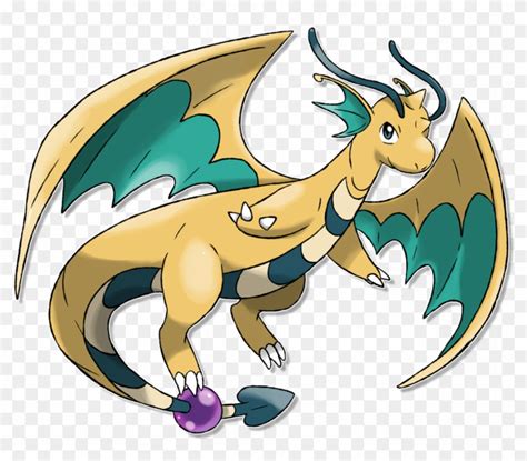 Mega Dragonite By Lucas Costa Pokemon Dragonite Mega Evolution Free
