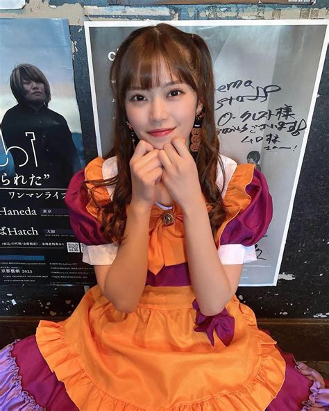 林茜実里さんのインスタグラム写真 林茜実里instagram「🎃 今年のハロウィン仮装1回目はメイドですっ オレンジカラー入っ