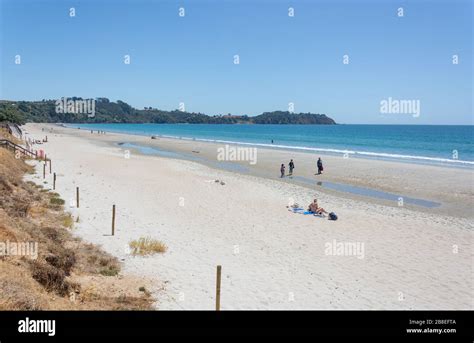 Coast Coastal Beach Onetangi Beach Bay Waiheke Island Hauraki Gu Hi Res