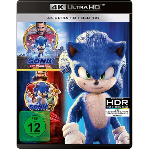 „sonic The Hedgehog 1 And 2“ Ab Februar 2023 Auch Als 4k Standard Variante