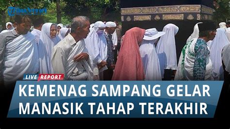 Kemenag Sampang Gelar Manasik Tahap Terakhir Cjh Siap Berangkat Ke