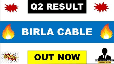 Birla Cable Q Results Birla Cable Results Birla Cable Share