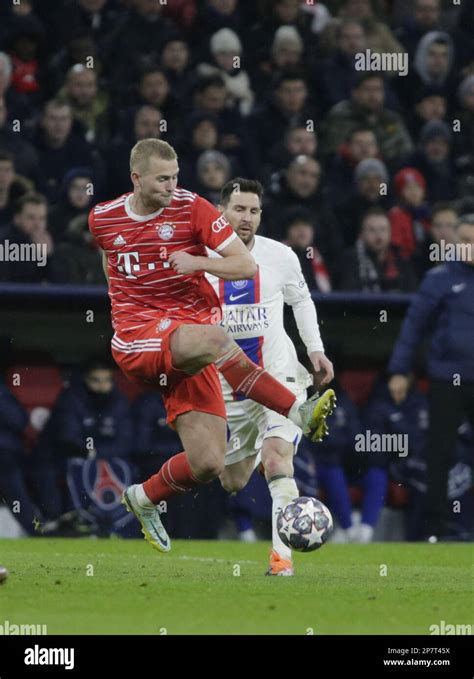 Munich Allemagne 08th Mars 2023 Matthijs De Ligt Du FC Bayern Munich