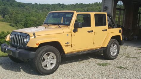 Sand Color Jeep Wrangler