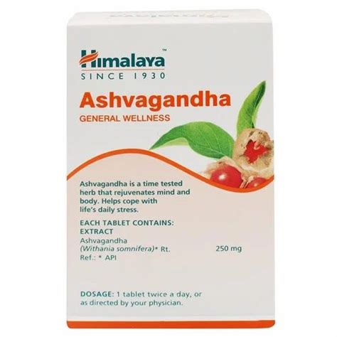 Himalaya Ashwagandha Tablets At Rs 220 Bottle Ashwagandha Natural