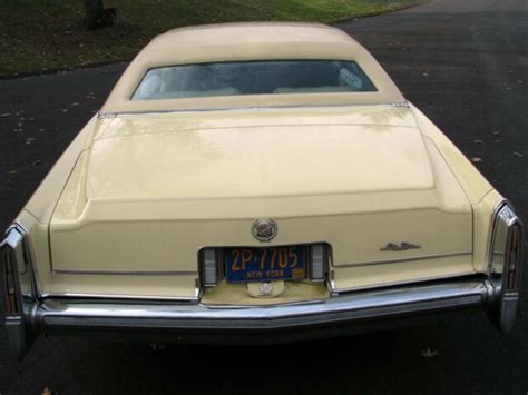 Rare Classic Eldorado All Original Car Original Owner Triple Yellow