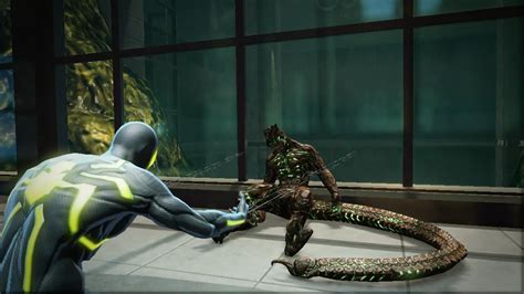 Spider Man Vs Scorpion With Big Time Suit At Oscorp The Amazing