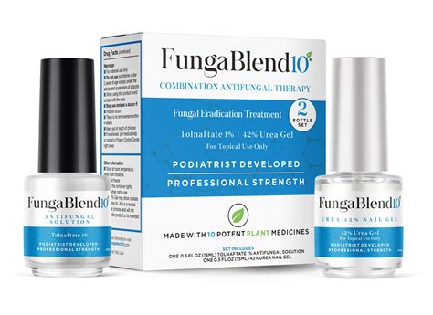 Fungablend 10 Fast Fungus Nail Treatment Tolnaftate And Urea 42 Combination